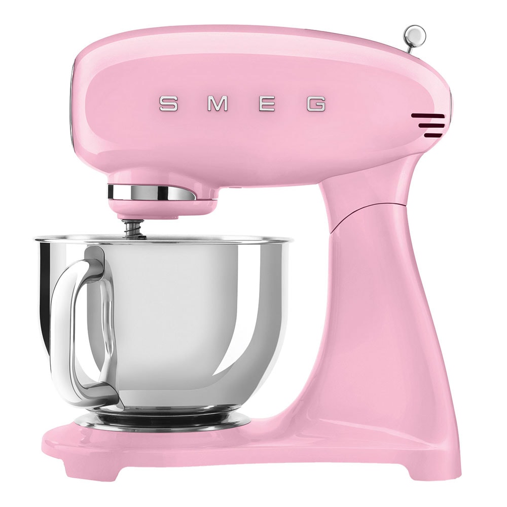 Smeg 50's Style Köksmaskin SMF03 4,8 L Pastellrosa