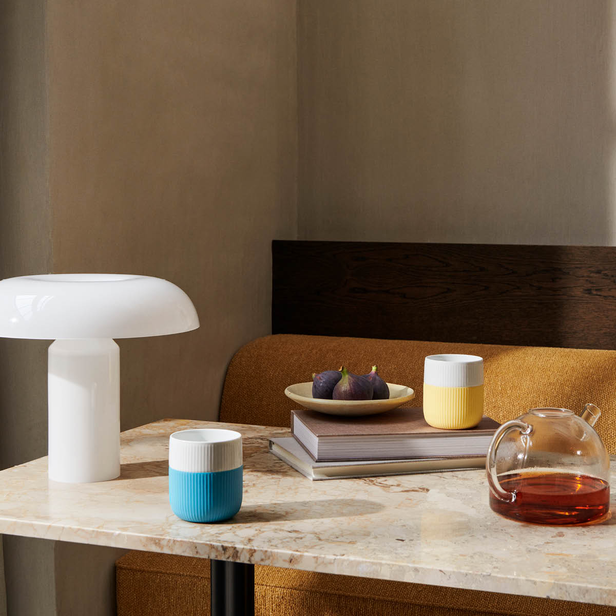 Fluted Contrast Mugg 33 cl Solstråle