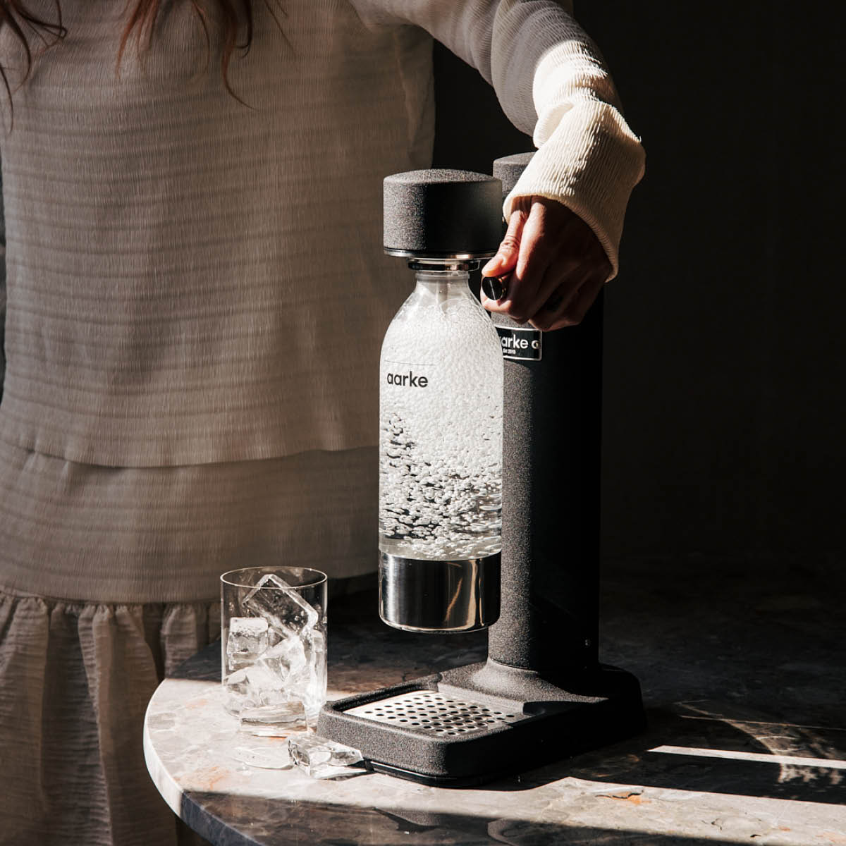 Aarke Carbonator 3 Kolsyremaskin Svart