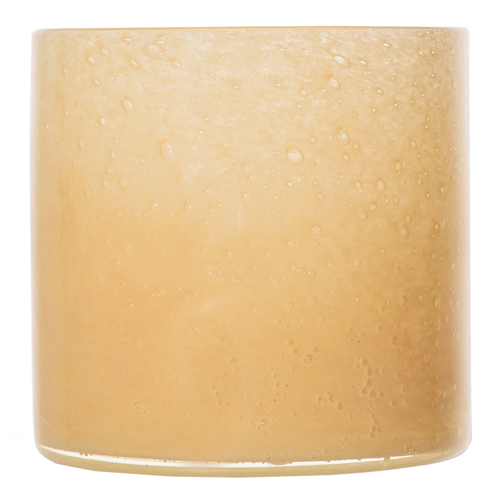 Calore Ljuslykta 15x15 cm Gul