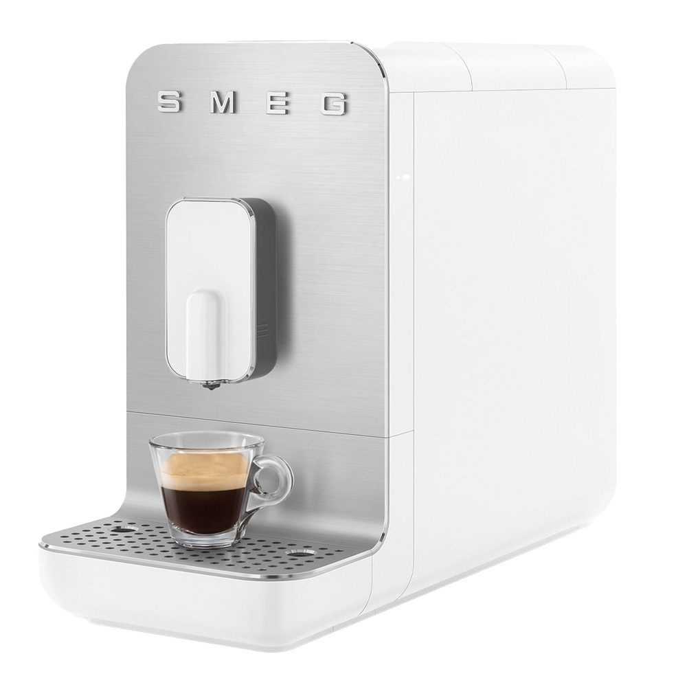 Smeg Helautomatisk Kaffemaskin Matt Vit