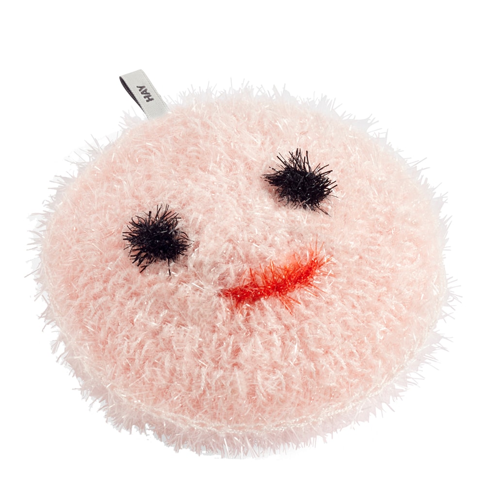 Leo Skursvamp 12 cm Rosa