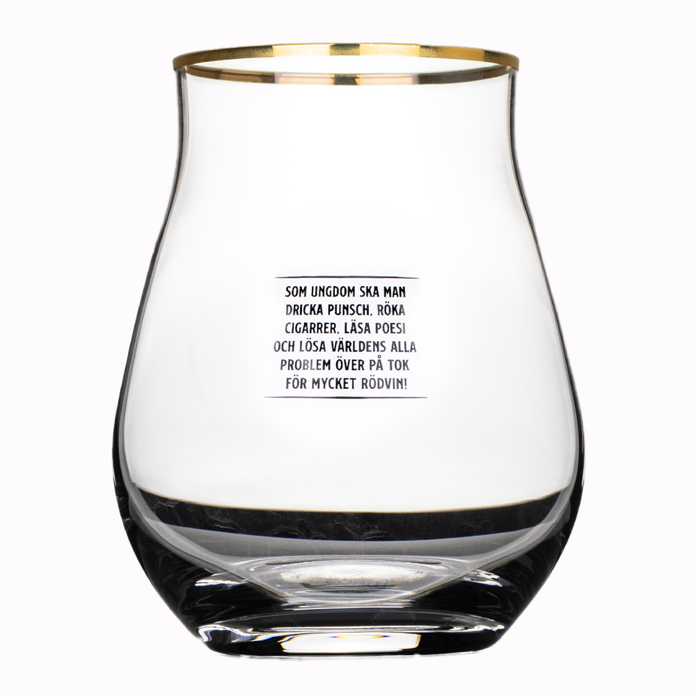 Whiskyglas / Tastingglas 42 cl Som ungdom ska