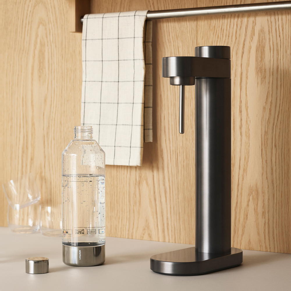 Brus Kolsyremaskin 42 cm Black Metallic