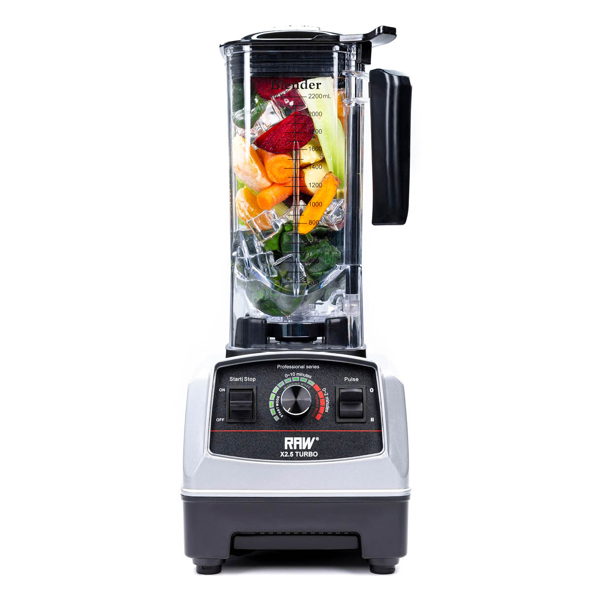 Blender x 2,5 Turbo 2L 1800W Silver