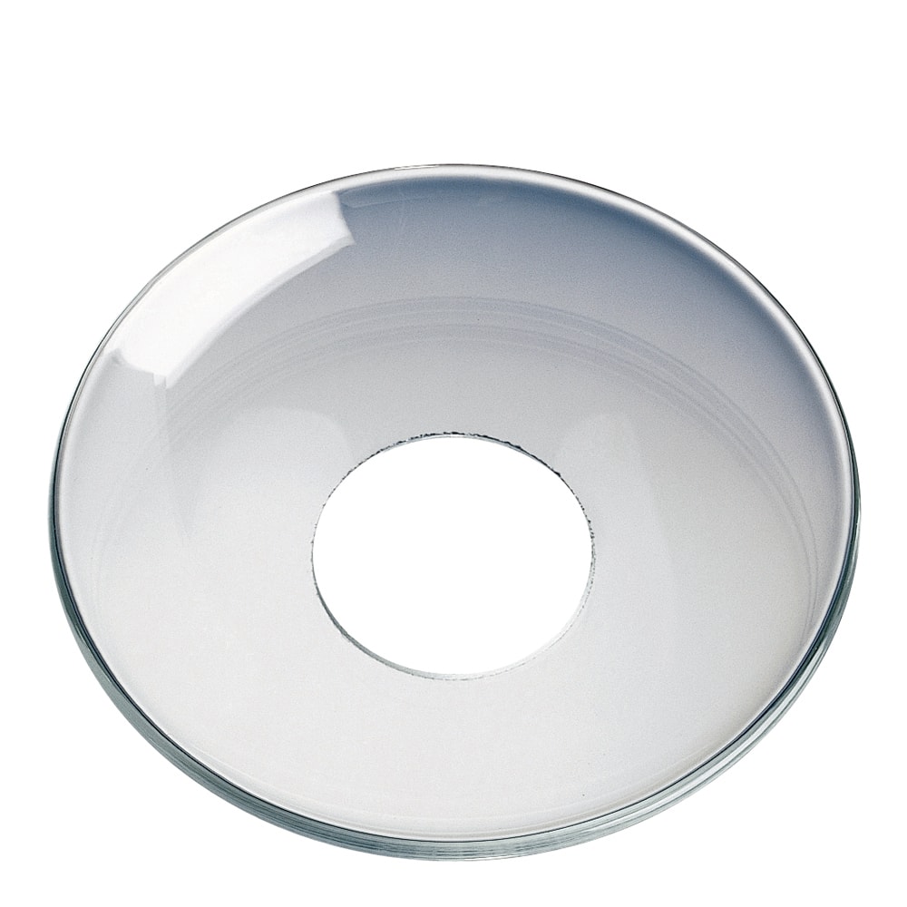 Ljusmanschett 6,5 cm Klar slät