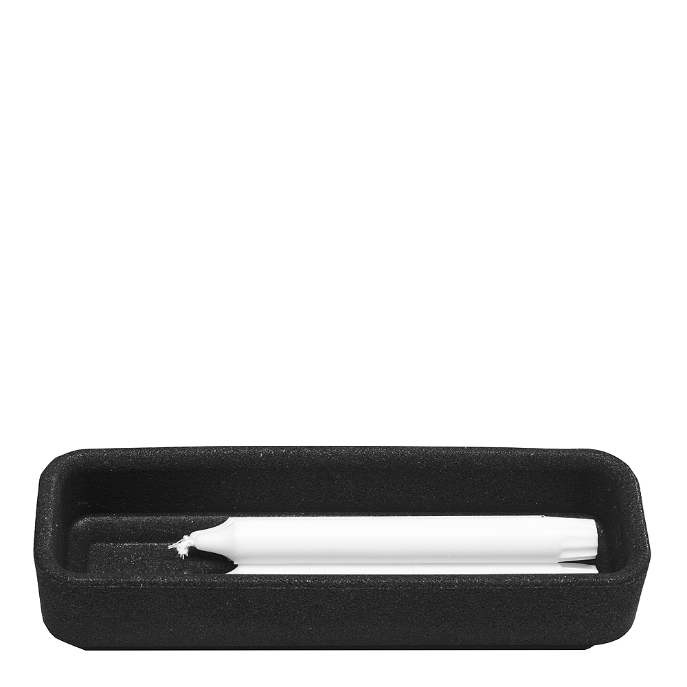 L&aring;da till Stumpastaken l&aring;ng 4 ljus Svart