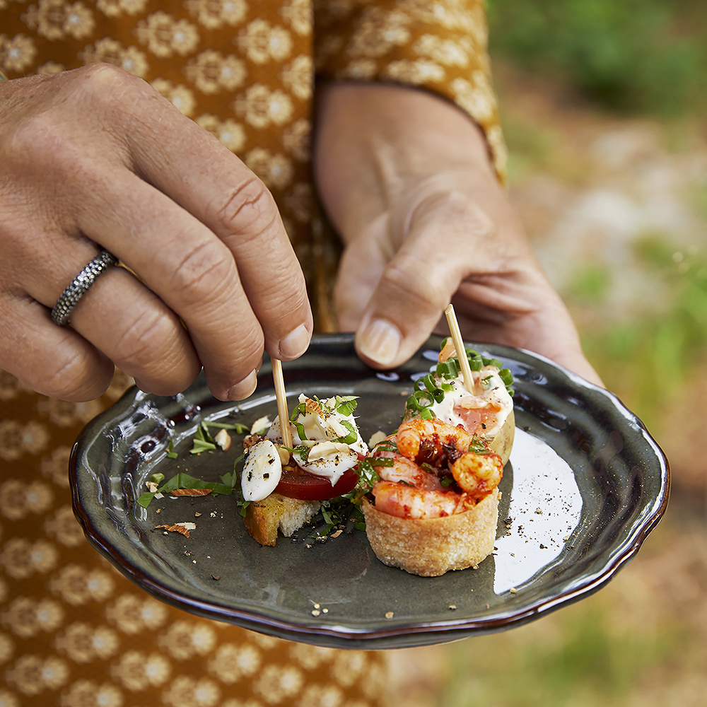 Arabesque Tallrik 16 cm Fig