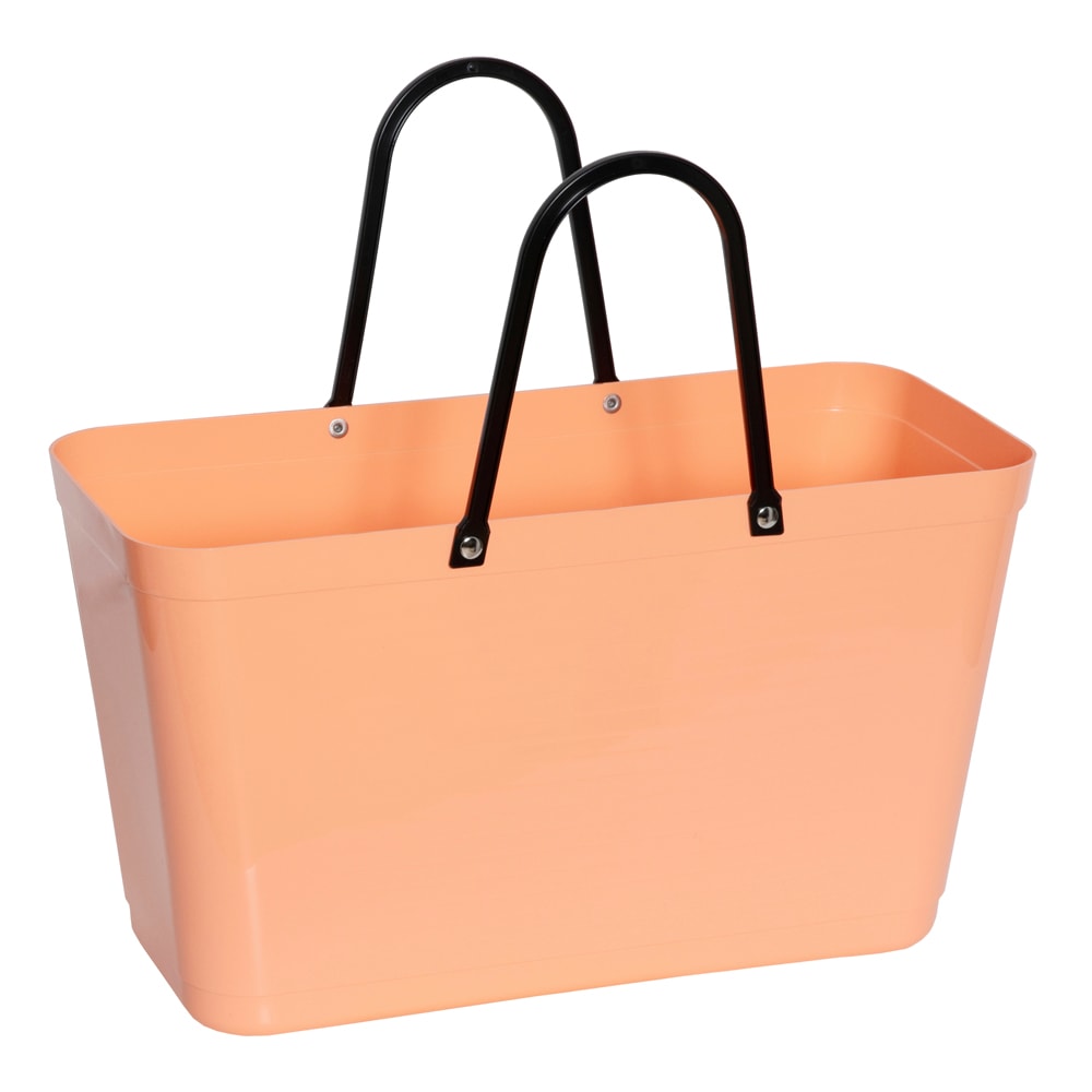 Väska Plast Stor Aprikos