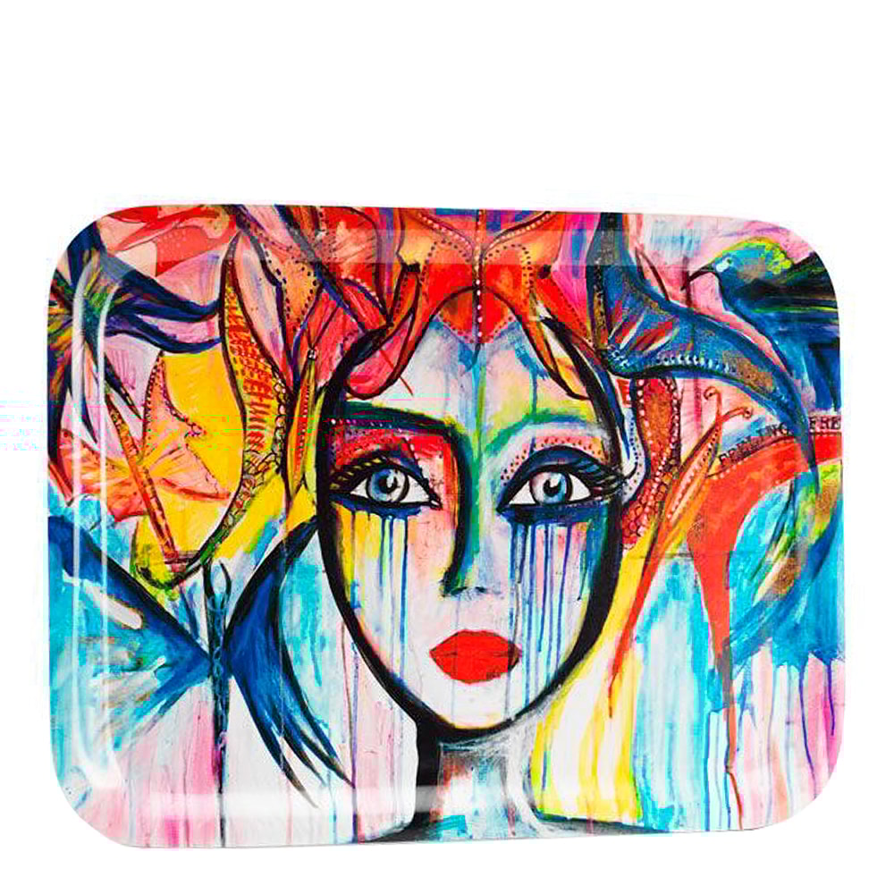 Frukostbricka Slice of Life 27x20 cm Flerfärgad