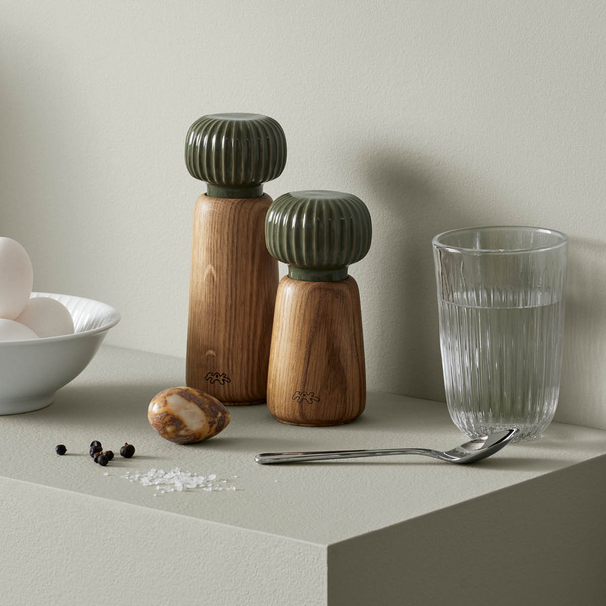 Hammersh?i Kvarn 14,5 cm Mörkgrön