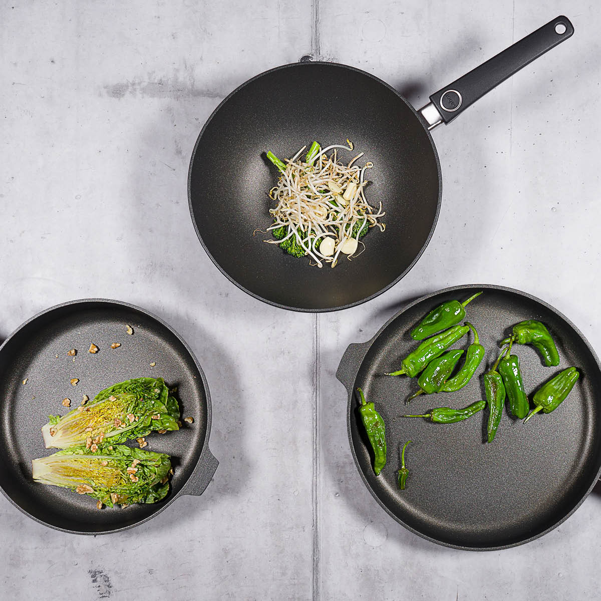 Titanium Induction Wokpanna 30 cm