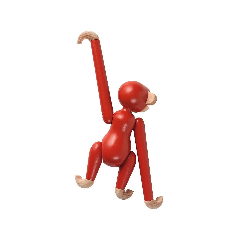 Apa Mini Vintage 9,5 cm Röd