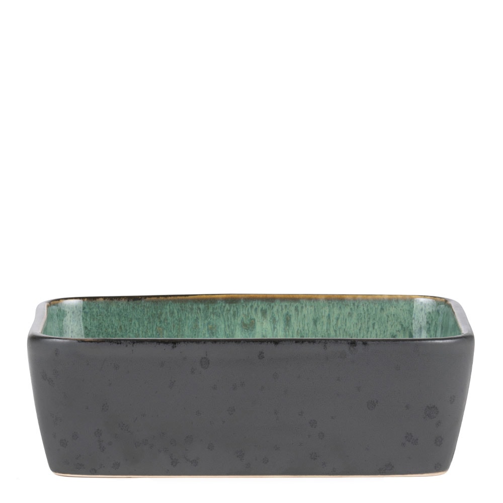 Form 19x14 cm Svart/Grön