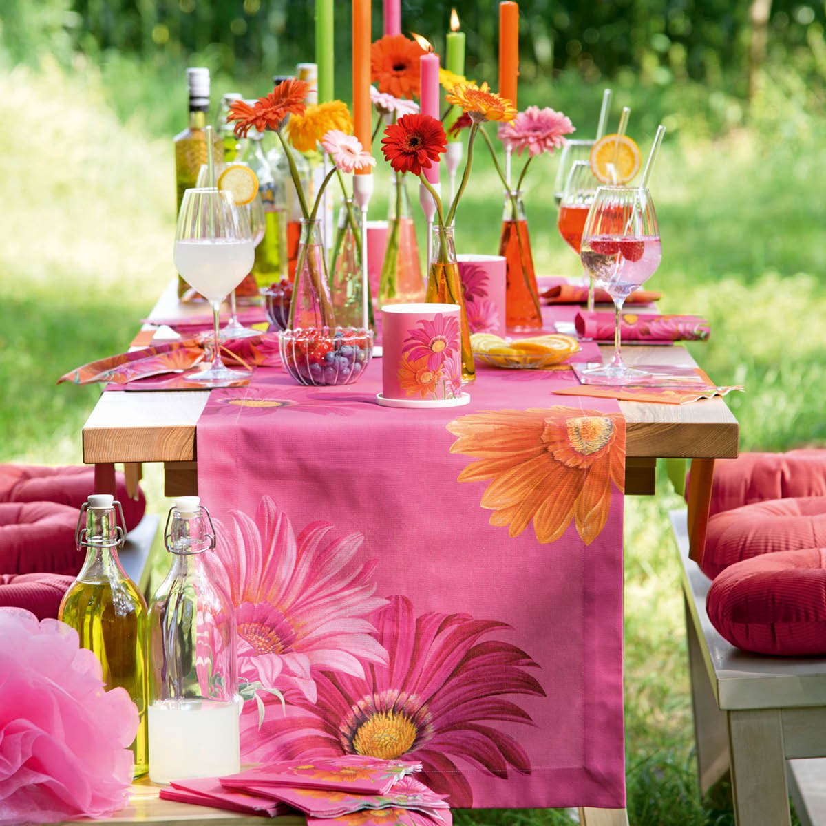 Servett 33x33cm 20-pack Solros