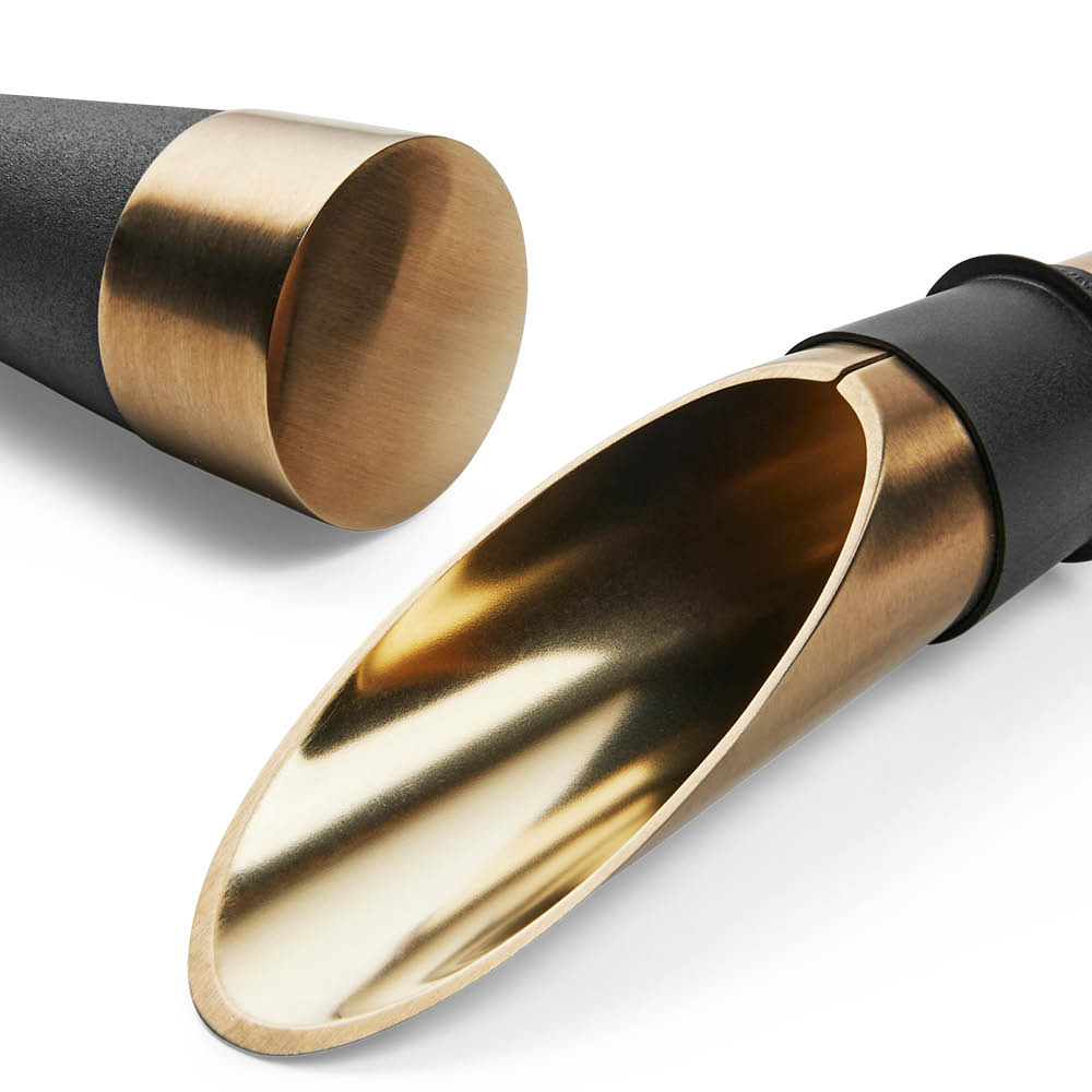 Grand Cru Vinkork och Hällpip Svart/patinerat stål 2-pack