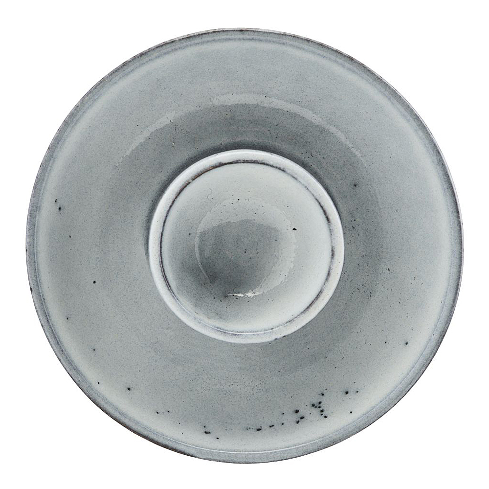 Rustic Äggkopp Grå/Blå 10 cm