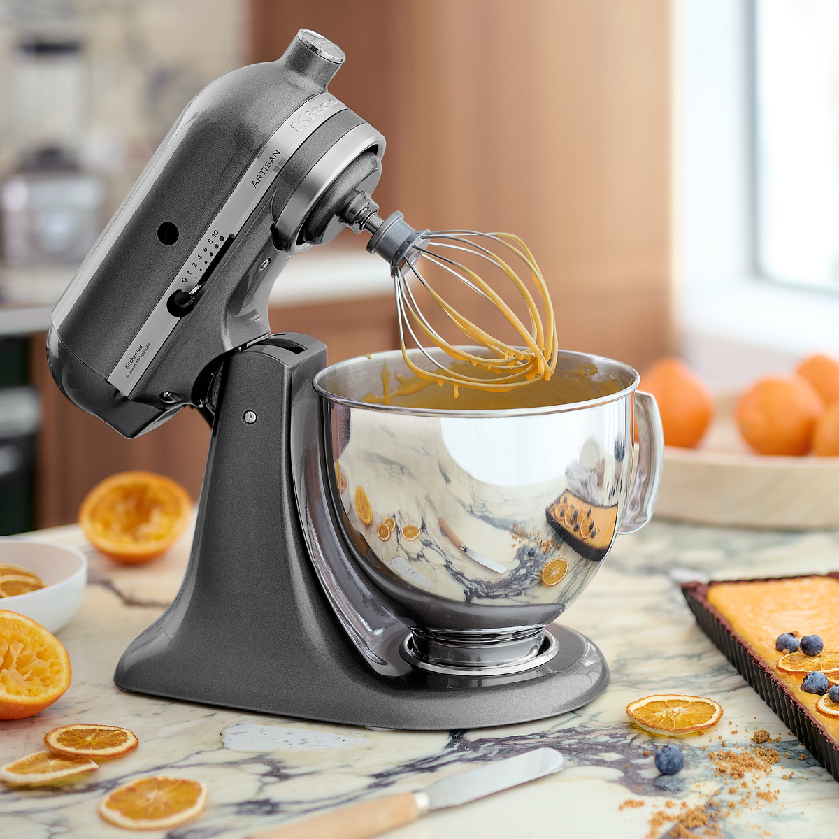 KitchenAid Artisan Köksmaskin 5KSM175 4,8 L Grafit metallic