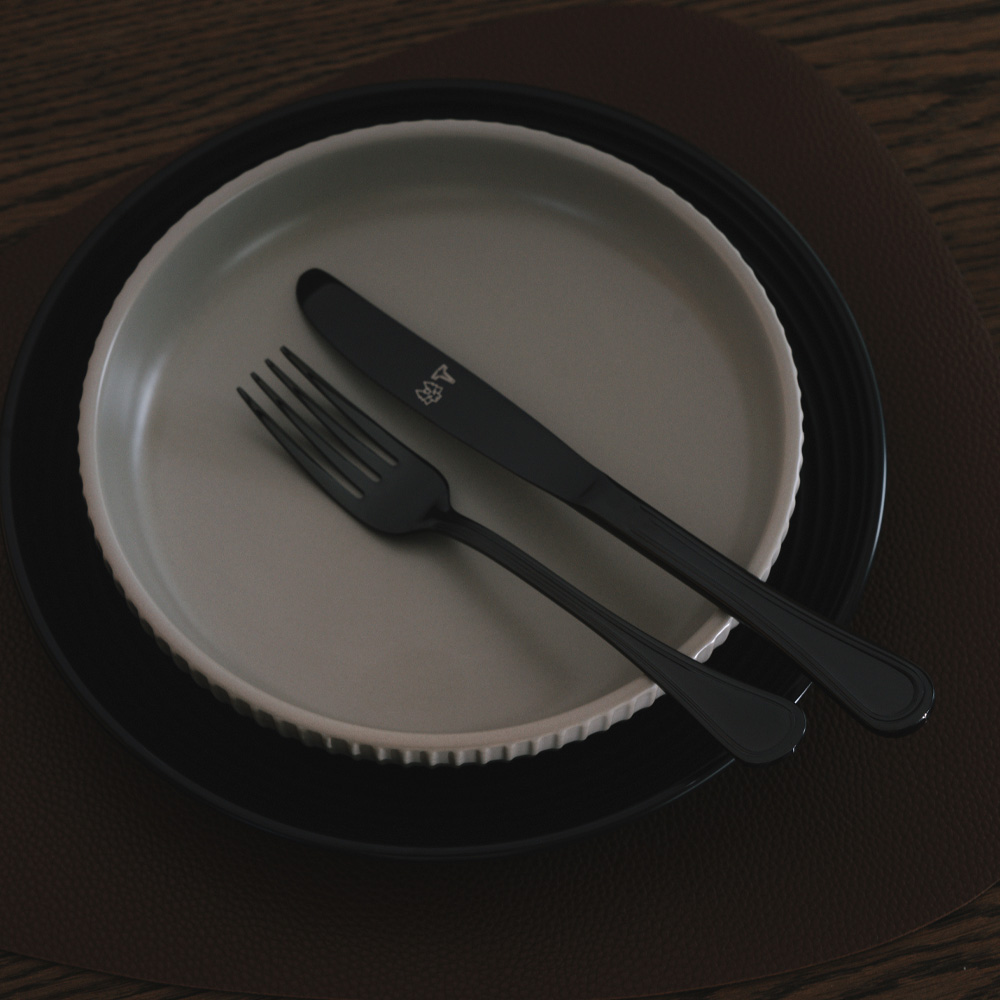 Norma Bestickset 16 delar Nero