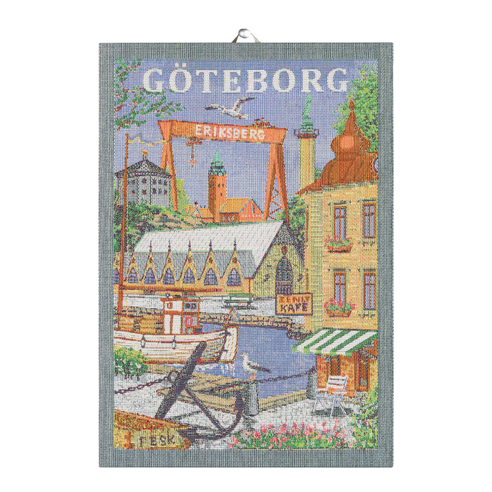 Göteborg Kökshandduk 35x50 cm Flerfärgad
