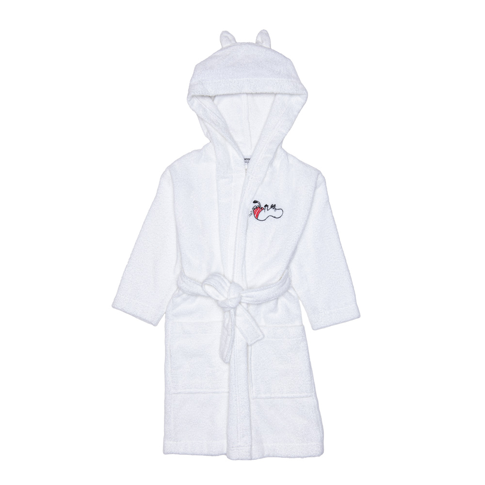 Mumin Badrock Barn 122/128 Mumintroll Vit