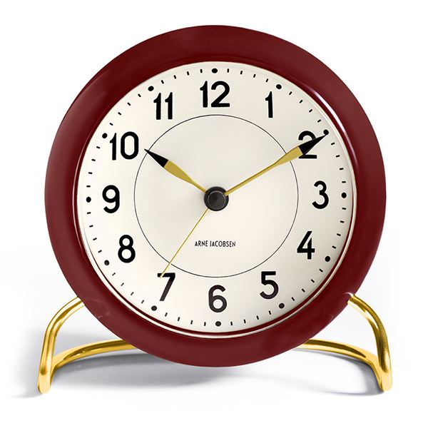 Station Bordsur 11 cm Bordeaux/M&auml;ssing