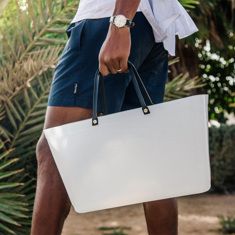 V&auml;ska Plast Stor Naturell