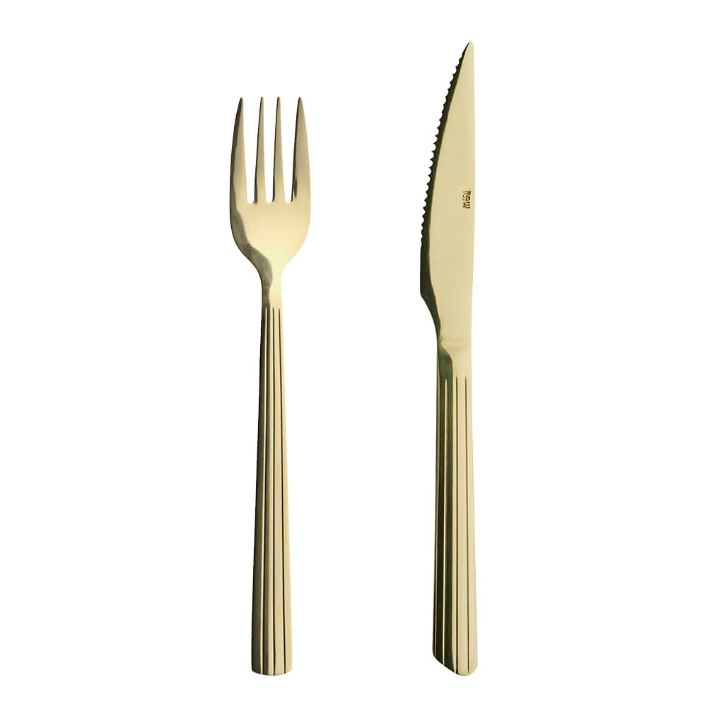 Raw Grillbestick 8 delar Champagne