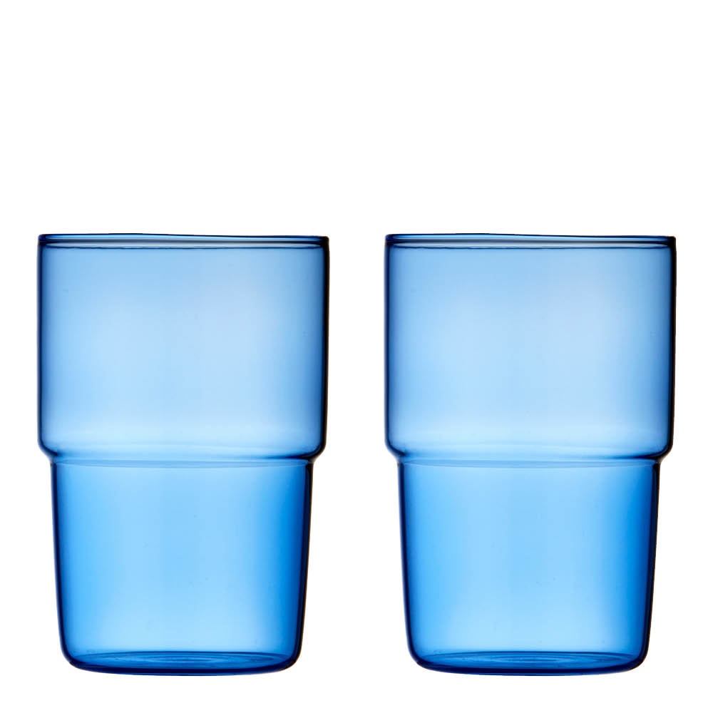 Torino Dricksglas 40 cl 2-pack Blå