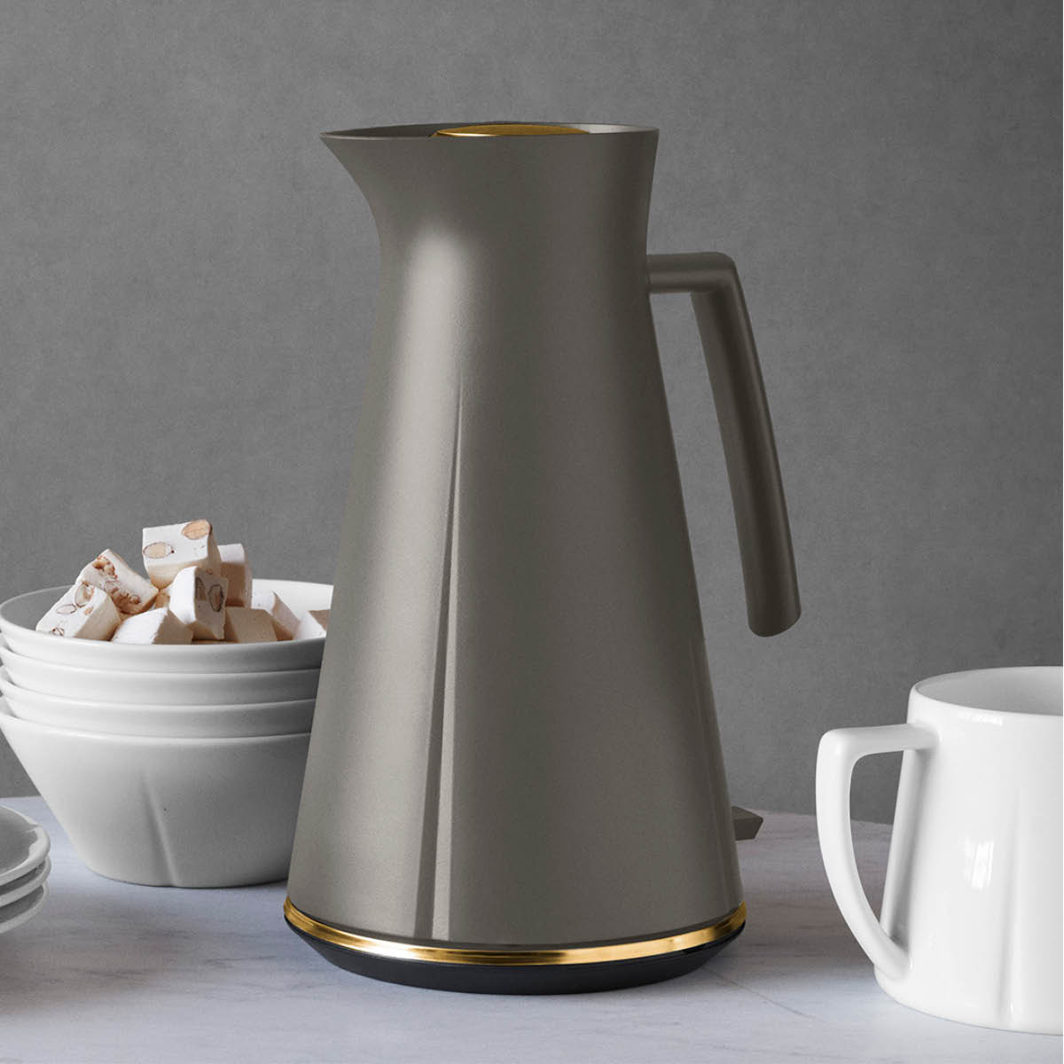 Grand Cru Vattenkokare 1,4 L Ash/Patinerat stål