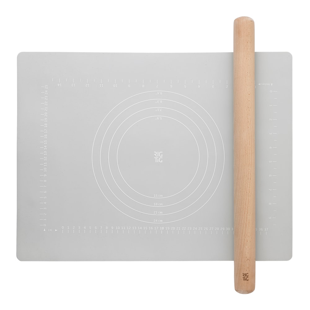 Bake-IT Kavel och Bakmatta Grå