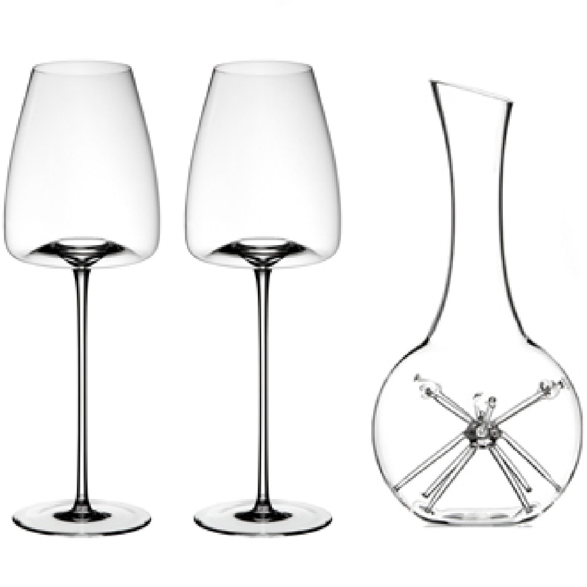 Vision Set Dekanterare Star Mini + 2-pack Vinglas Straight