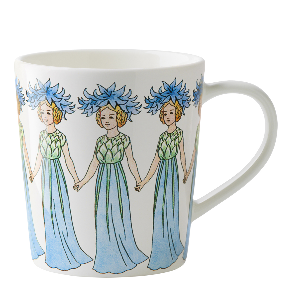 Elsa Beskow Mugg/öra 40 cl Blåklint