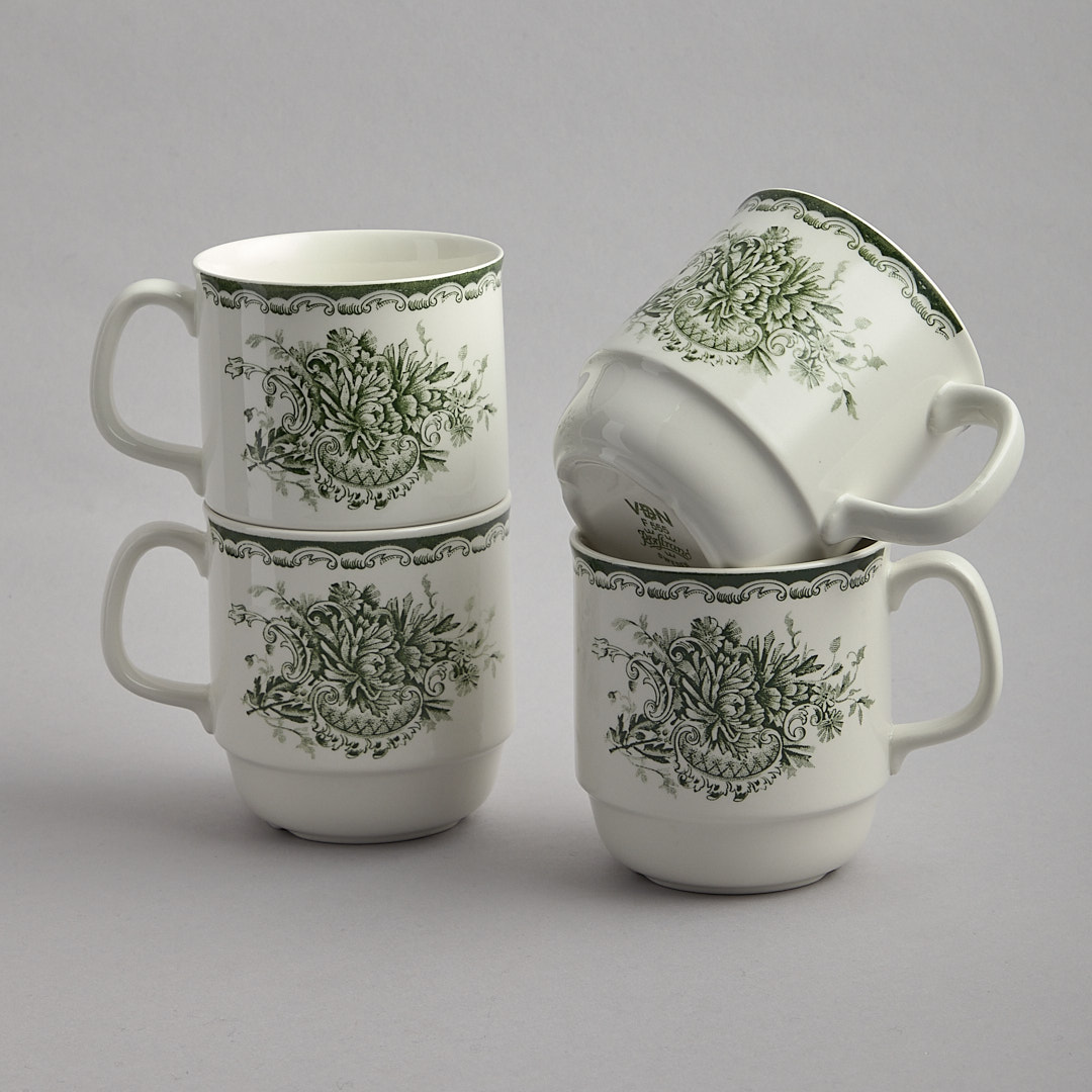 Grön Anna Muggar 4 st