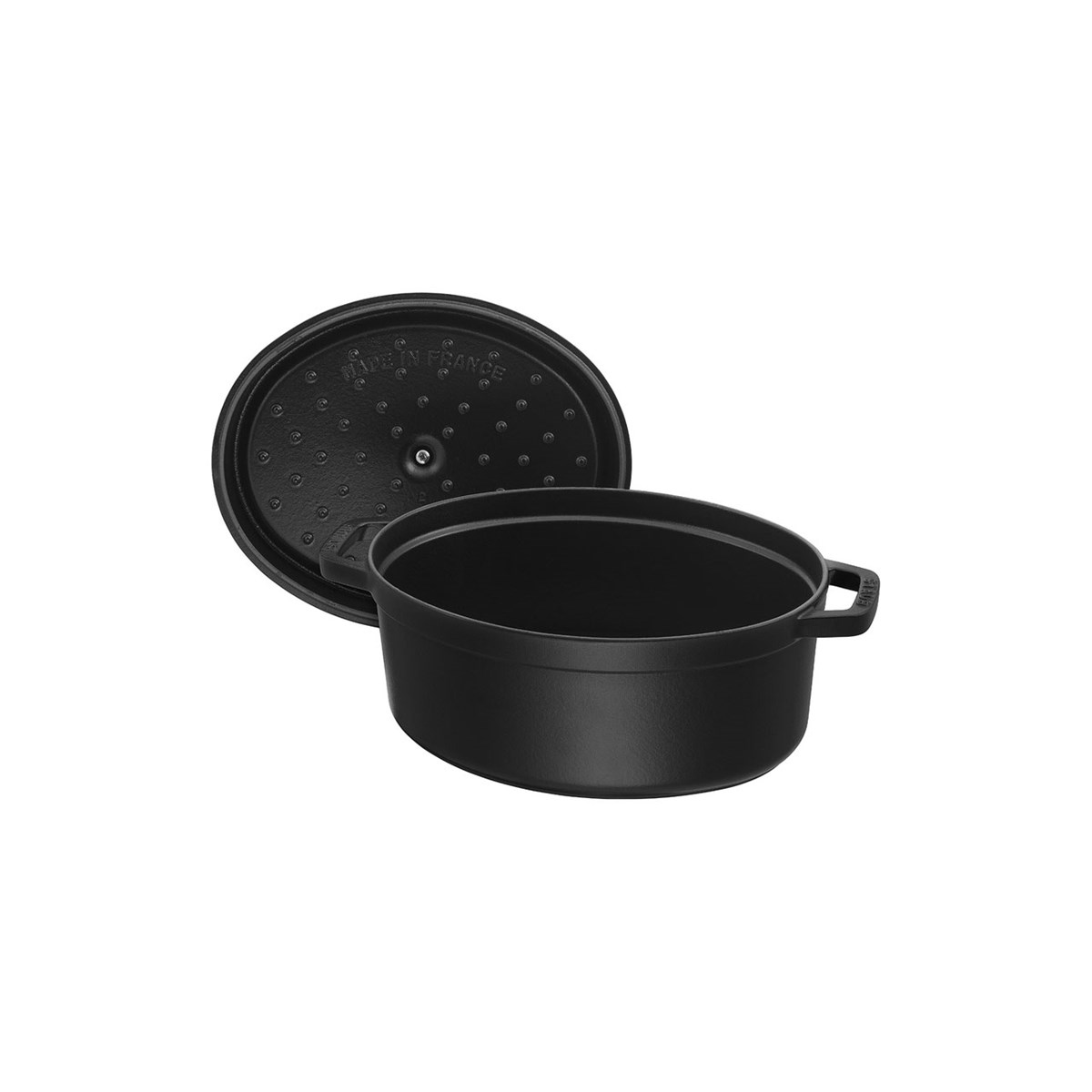 La cocotte Oval Gryta 5,5L Svart