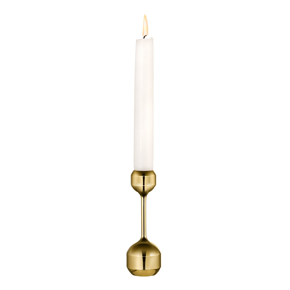 Silhouette Ljusstake 12 cm Guld