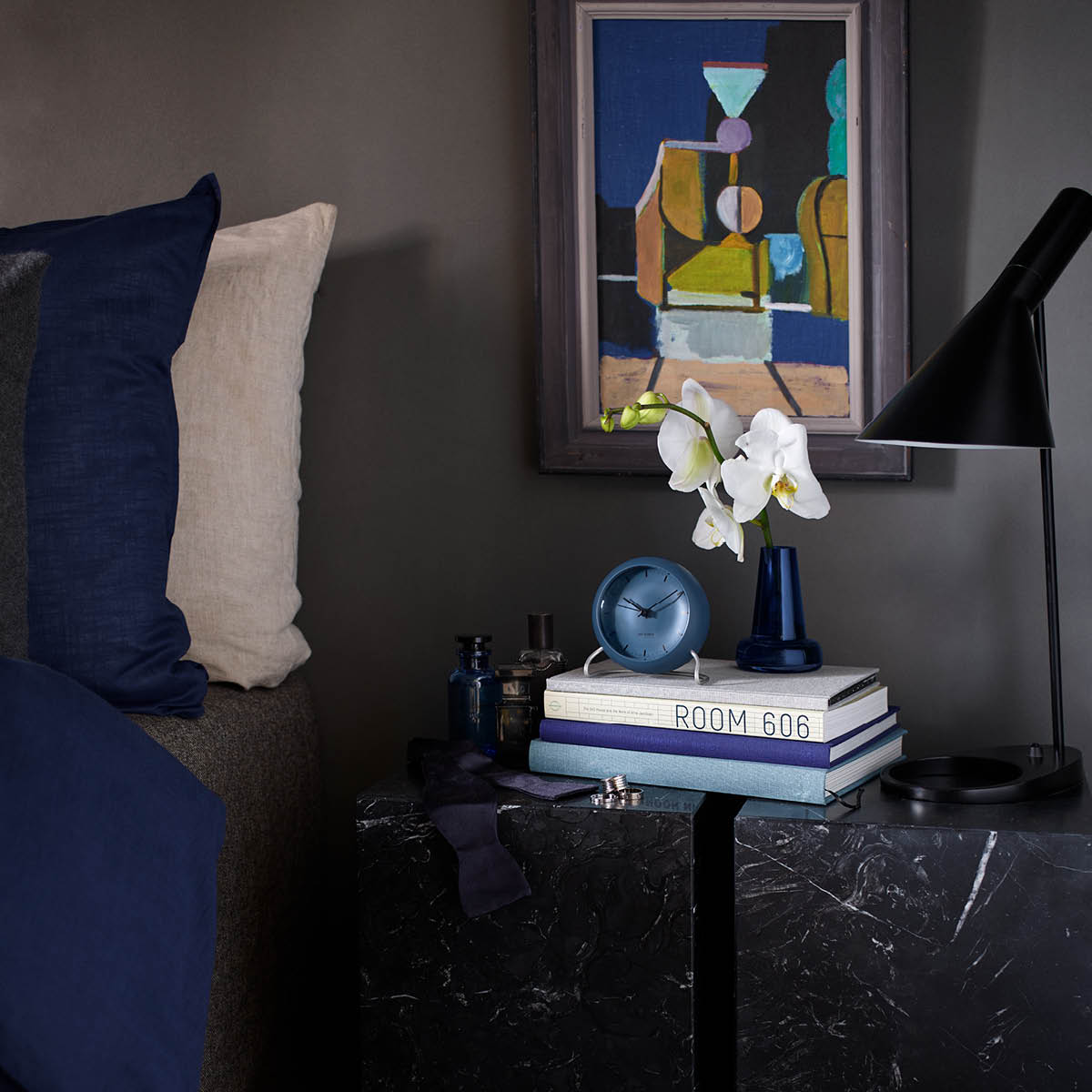 City Hall Bordsur 11 cm Blå