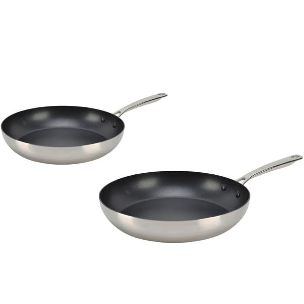 Rix Pro Stekpanna 2 Delar Stål
