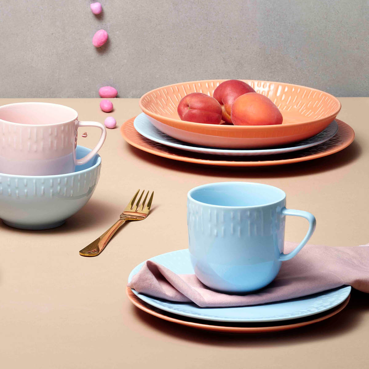 Confetti Mugg 35 cl Aqua