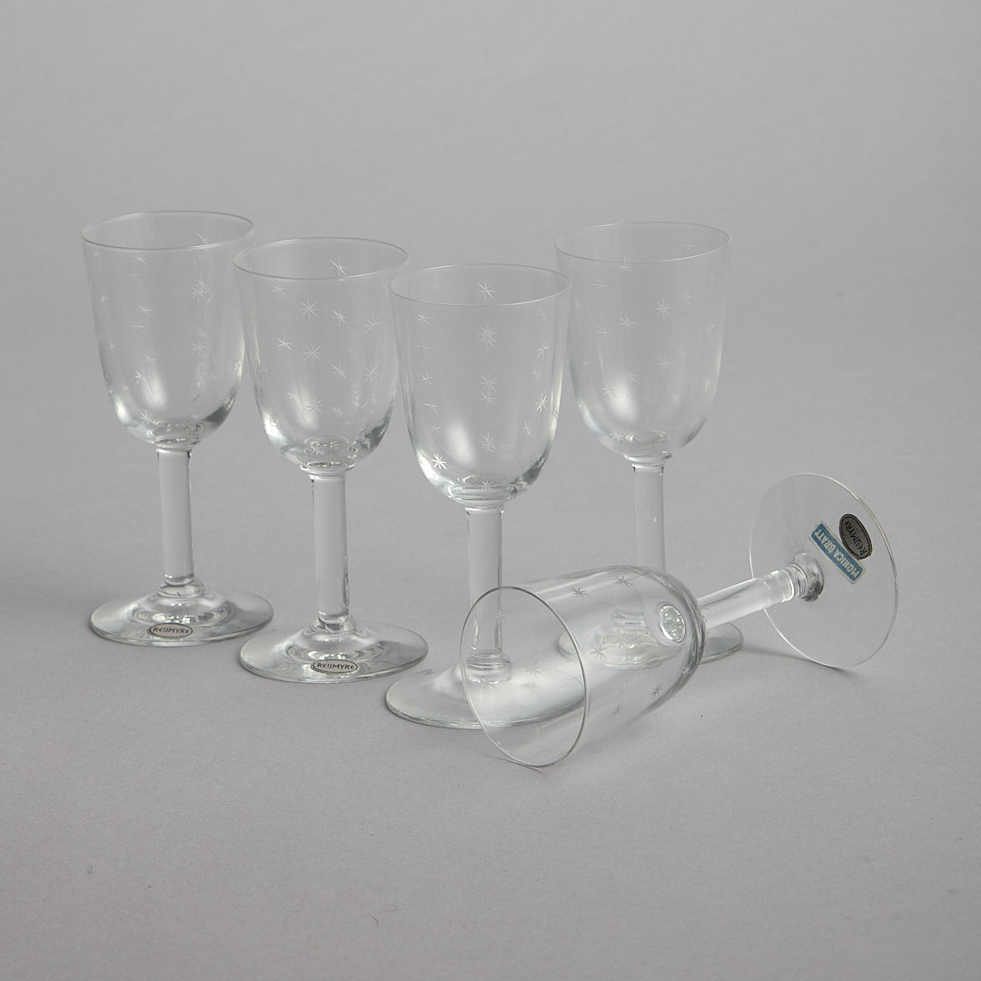 Likörglas med Stjärngravyr 5 st
