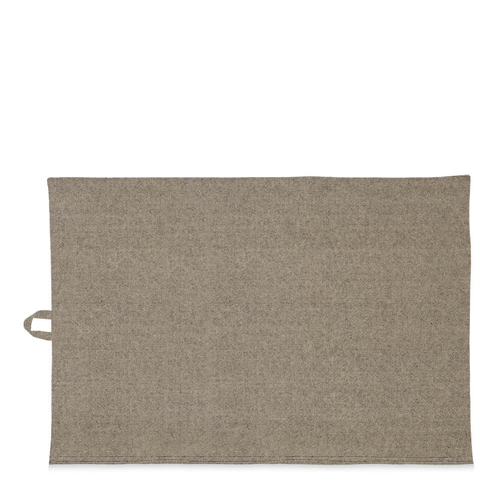 Rå Kökshandduk 50x90 cm Mörkgrå