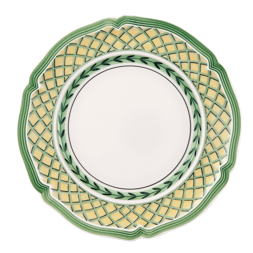 French GardenTallrik Orange flat 17 cm