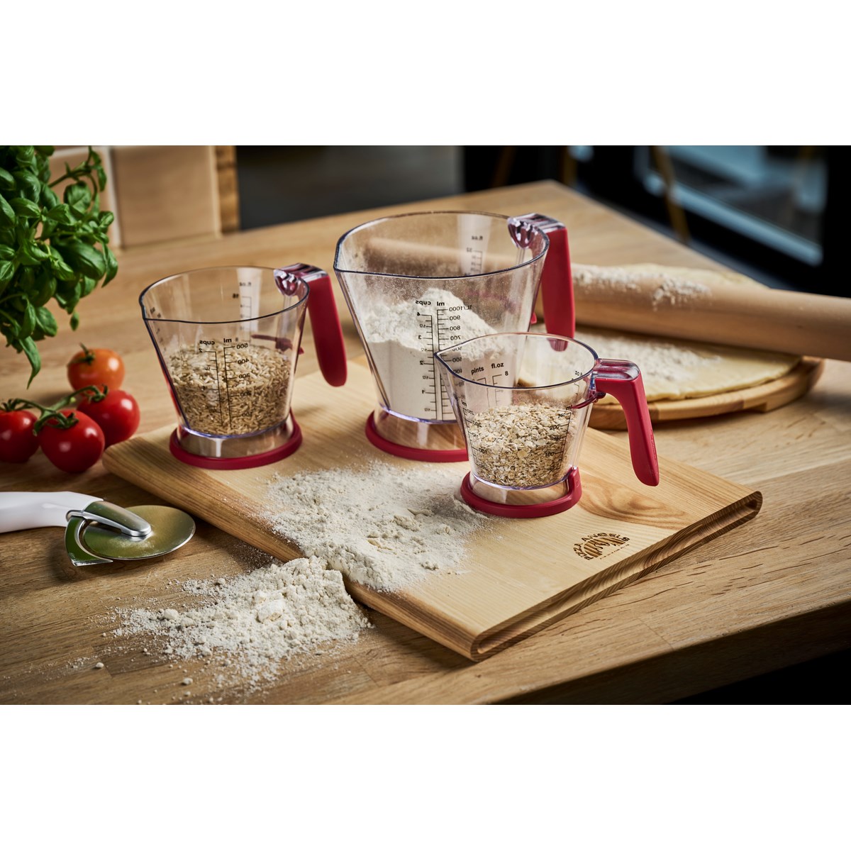 Tool Litermått 0,25L Klar/Röd