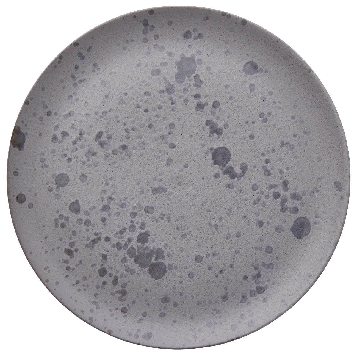 Raw Frukosttallrik 23 cm Gr&aring; Spotted