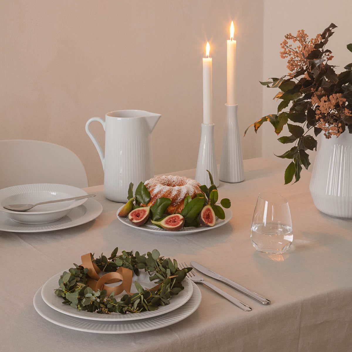 Eva Trio Legio Nova Tallrik djup 22 cm Vit