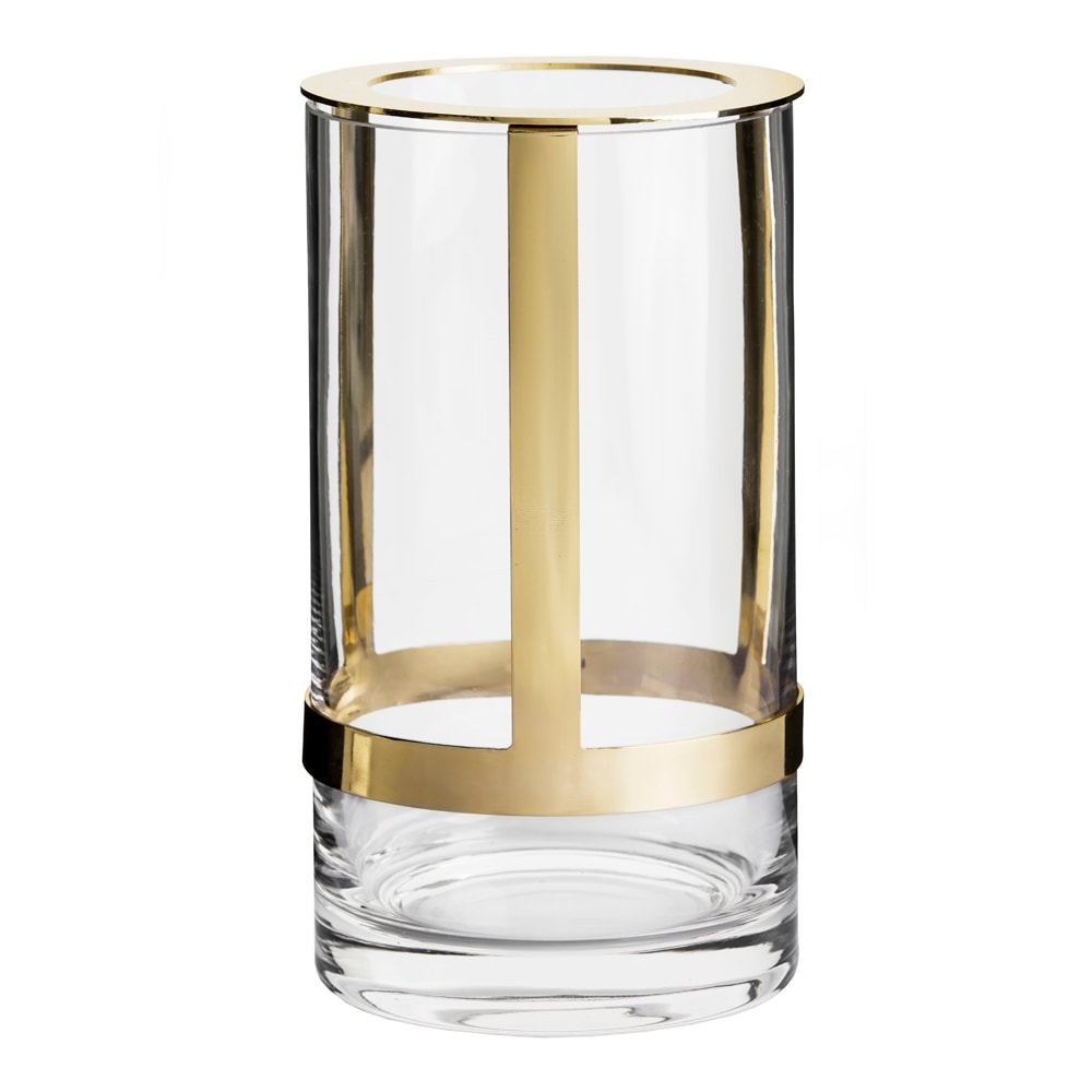 Hold Vas justerbar 20x11,5 cm Guld