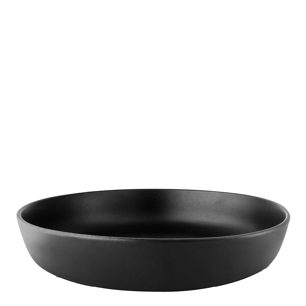 Nordic Kitchen Salladsskål låg 28 cm Svart