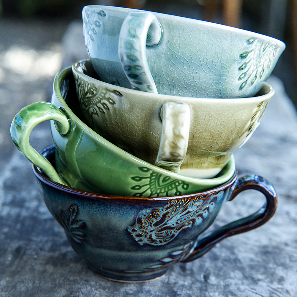 Arabesque Mugg med Öra 25 cl Fig