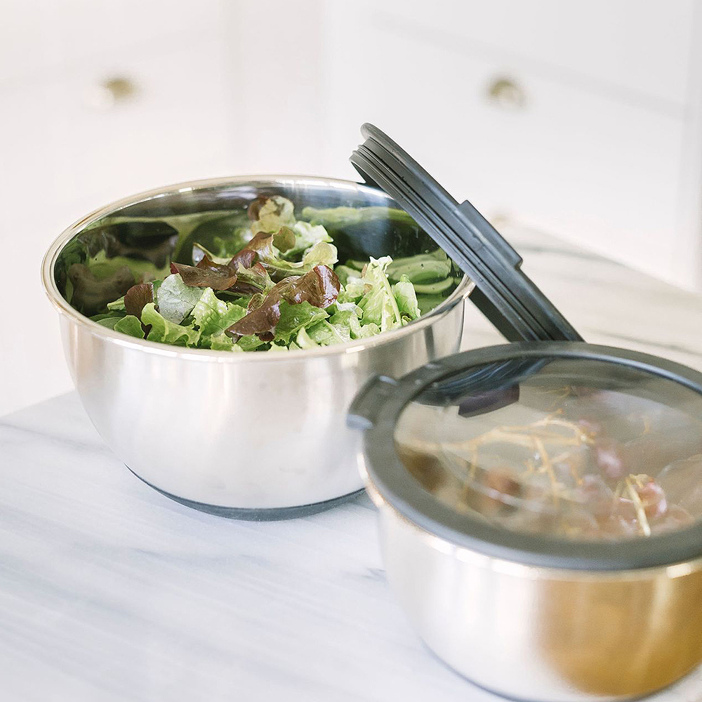 Belle Bunke med lock 1 + 2,5 L