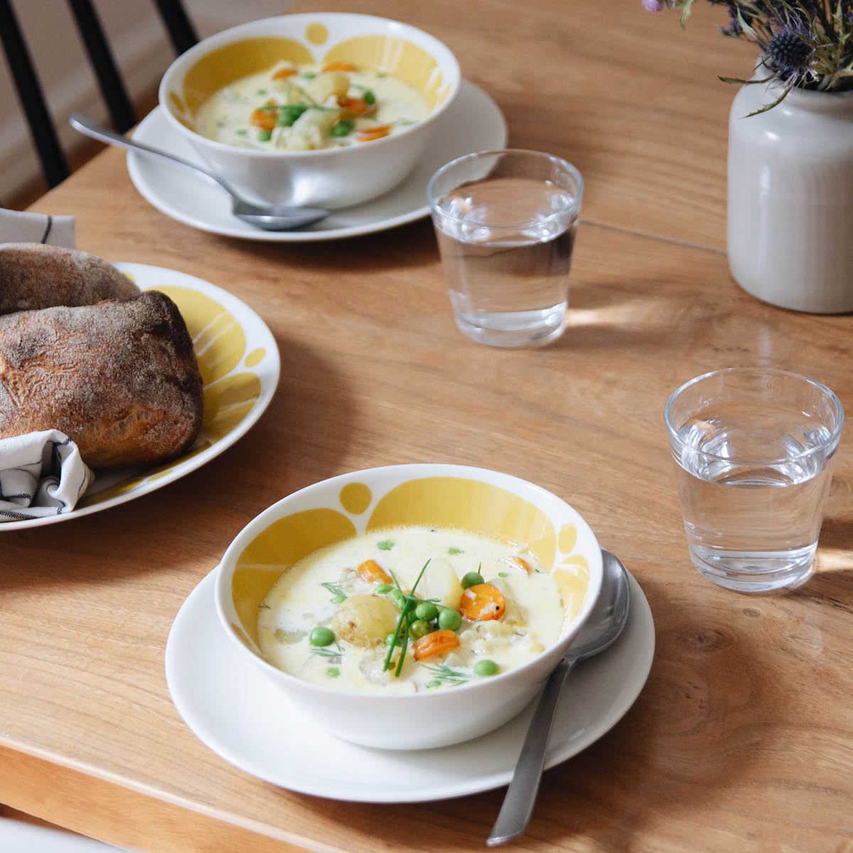 24h Tallrik 20 cm Vit